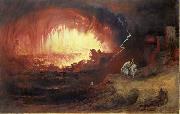 John Martin The Destruction of Sodom and Gomorrah, Sweden oil painting artist